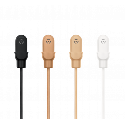 Lavalier Omni. Waterproof Cable 1.6mm MTQG-A. Cacao