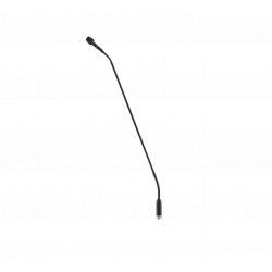 Micrófono de flexo DUAL 16" (40cm) 10-PIN para ud. MXC. Led bicolor.