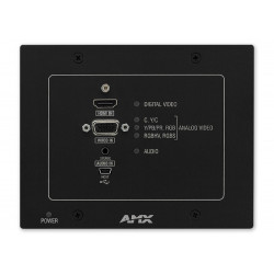 DX-TX-WP-BL. Transmisor DXLink de empotrar. Negro