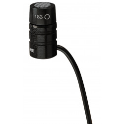 Micrófono Lavalier Omni conector TA4F. Color negro.