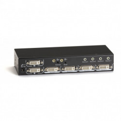 Transmisor wallplate serie Omega 4K/UHD, HDBaseT 100mts para HDMI y USB.
