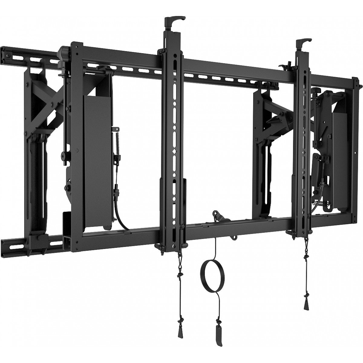 LVS1U Sistema de montaje video wall ConnexSys apaisado con railes  (42-80")